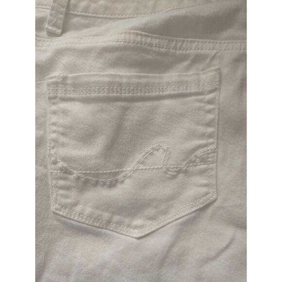 Faded Glory White Straight Leg Jeans - Size 18W - Picture 4 of 7